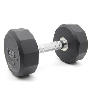 Dụng cụ tập tạ tay bằng thép bọc cao su, tạ tập sức mạnh bằng cao su - Product Image 3