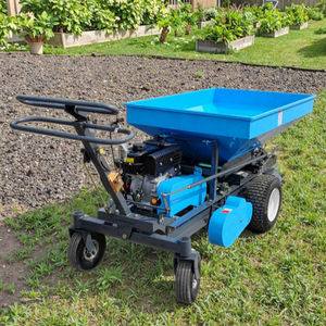 Esparcidor de césped giratorio de doble disco multifuncional Esparcidor de fertilizante multiusos Esparcidor de jardín de granja - Product Image 5