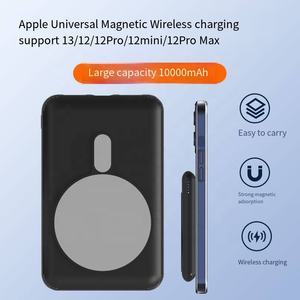Cargador solar portátil banco de energía magnético 10000mAh <span class=keywords><strong>mini</strong></span> banco de energía cargador inalámbrico rápido para <span class=keywords><strong>iPhone</strong></span> 12 <span class=keywords><strong>13</strong></span> 14 - Product Image 6