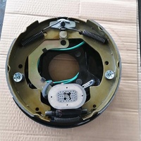 Yeni Treyler Dingili Elektrikli Fren Kampanası Seti 5 Delikli 4.5" Civata Çemberi 10" X 2-1/4" 3500 lb Yedek Parça
