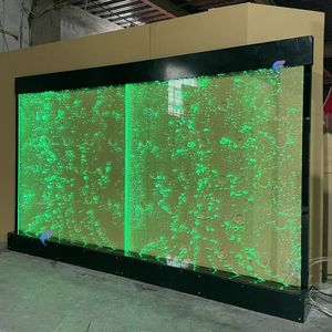 Moderna pared de burbujas de agua con cambio de color LED para dividir ambientes y pasillos - Product Image 1