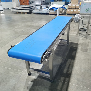 LWT Elektrikli Gıda Sınıfı Konveyör Bantlı Paketleme Hattı PU Bantlı Konveyör Sistemi - Product Image 1