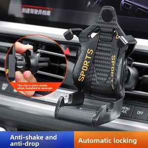 Nuovo Supporto Telefono Auto a Gravità per Bocchette d'Aria, Supporto Multifunzione per Auto Prodotto in Cina, Disponibile all'Ingrosso - Product Image 2