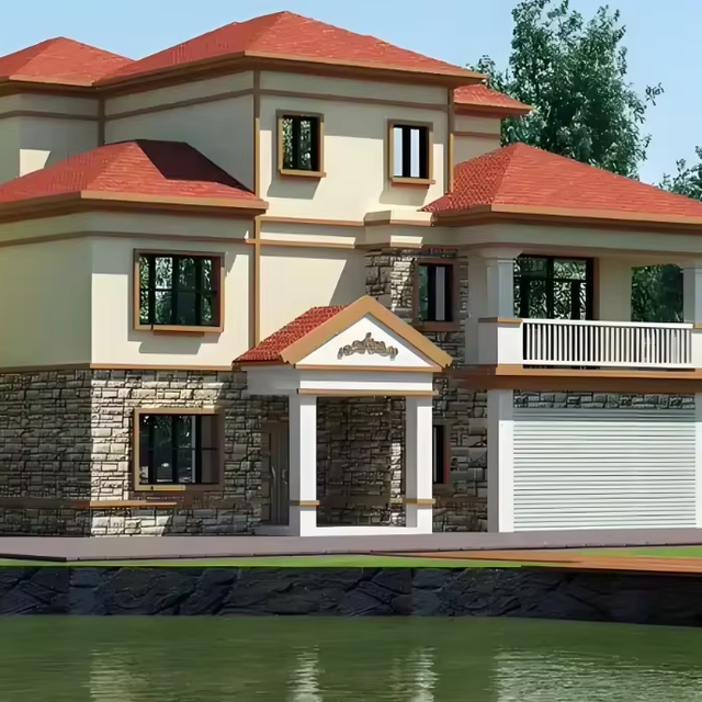 Offsite Manufactured Modern Steel Villa Residence with Fast Install and Multi-function Design for Efficient Home Building