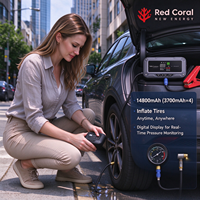 Power Bank Starter Mobil Daya Tinggi dengan Pompa Ban untuk Starter Darurat Mobil