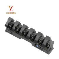Barre de projecteurs mobiles RGB 12x60W, lumière auxiliaire blanc chaud, Pixel Swing DMX RDM, gradation 32 bits, éclairage de scène LED pour club et concert
