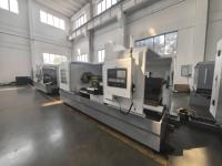 Tour CNC à banc horizontal haute précision CK6163, longueur de traitement 750 mm, pour usinage léger des métaux, certifié CE, commande GSK