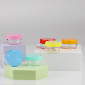 Pot de sous-emballage de crème baume à lèvres avec impression de logo personnalisée et boîte de pansements PS ronds de 5g 10 20 30 50g - Product Image 4