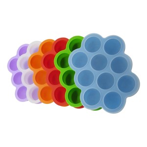 Tái Sử Dụng <span class=keywords><strong>Ice</strong></span> Cream Maker Trứng Cắn Khuôn Với Nắp Máy Rửa Chén Lò An Toàn Không Dính 10 Khoang Silicone Bé Thực Phẩm <span class=keywords><strong>Ice</strong></span> Khay - Product Image 1