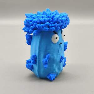 Modelo Impreso en 3D de Planta Zombi Gigante Elemento de Visualización Física Versión Híbrida de Plantas vs. Zombies Regalo de Año Nuevo - Product Image 4