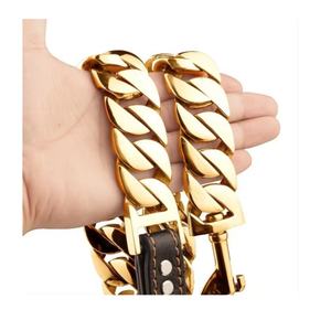 Collar de perro de acero inoxidable de 32mm, collar de perro, cadena de perro de oro, <span class=keywords><strong>Bulldog</strong></span>, caña, Corso, <span class=keywords><strong>Bully</strong></span>, Doberman, <span class=keywords><strong>Bulldog</strong></span> - Product Image 3