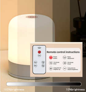 Luz Noturna LED Recarregável de Proteção Ocular com Luz Suave para Uso Duplo em Casa e Exterior, Luminária de Cabeceira para Quarto, Presente, Iluminação - Product Image 2