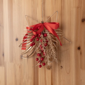Fleurs artificielles Ins, fruits de la fortune rouges en plastique, décoration de mariage et de maison CF01087 - Product Image 2