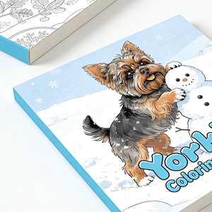 Libro para Colorear Personalizado al por Mayor de Yorkie para Adultos y Niños, Cuaderno con Páginas Personalizadas para Material Escolar y de Oficina - Product Image 5