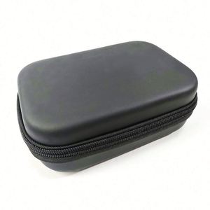 Étui de chargeur USB portable en cuir PU noir pour voiture, avec plateau rigide sans fil en EVA, idéal pour les voyages et étanche pour téléphones mobiles - Product Image 3