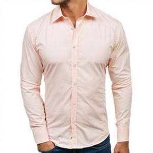 เสื้อเชิ้ตผู้ชายพรีเมียม ผ้าฝ้าย 100% คุณภาพสูง สีพื้น เรียบหรู สำหรับธุรกิจและลำลอง แขนยาว เหมาะสำหรับผู้ชาย - Product Image 6