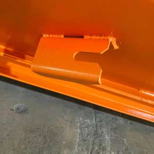 Conteneur de chantier industriel à grande capacité, bac à déchets personnalisé avec bâche de protection - Product Image 5