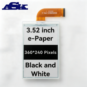 Vente en gros d'écrans E Ink noir et blanc de 3,52 pouces |   Module d'affichage électronique 384x240 bistable EPD |   Faible consommation d'énergie pour l'IoT de vente au détail ESL - Product Image 1