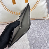 Portefeuille personnalisable en cuir de crocodile véritable à 100 % pour homme, sac à main de luxe en cuir de créateur avec plusieurs emplacements pour cartes