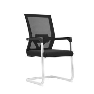 Chaise de conférence moderne en tissu maillé à prix abordable avec accoudoirs fixes pour bureaux, salles de réception et salles de réunion - Product Image 4