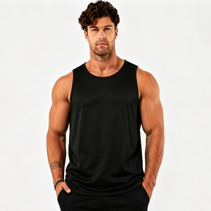 Lightweight Fitness Workout Muscle Training Singlet Plus Size Wrestling Sport <b>Vest</b> Bodybuilding <b>Stringer</b> Tank Top - Product Image 1