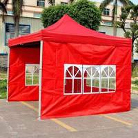Tente de réception pliante ignifuge 3x3 m pour publicité, abri solaire, plage, parking, mariage - Vente directe usine