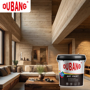 Pintura Acrílica de Secado Rápido DUBANG, Efecto Tierra Apisonada, Mate, para Instalación Rápida, Ahorra Tiempo de Construcción para Presupuestos Apurados - Product Image 3