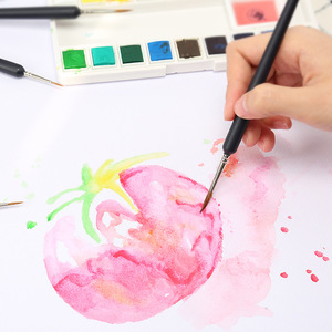 Pinceaux à détails en poils <span class=keywords><strong>de</strong></span> belette G1220 pour <span class=keywords><strong>aquarelle</strong></span>, peinture traditionnelle chinoise, <span class=keywords><strong>paysage</strong></span>, esquisse fine, fournitures artistiques - Product Image 4