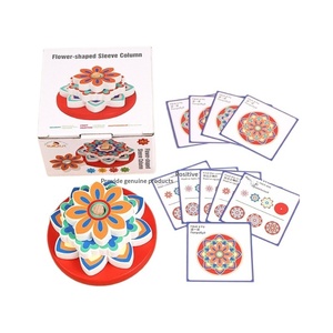 Gioco di Puzzle in Legno con Fiori Mandala per Stimolare il Cervello, Allenamento Logico per Bambini, Giocattolo per Feste in Famiglia - Product Image 1