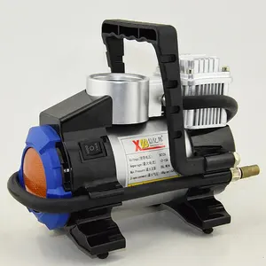 Portable Heavy Duty 12V 150PSI Car Air Pump Type Compressor With LED Light Metal Tire Inflator