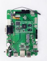 Pcba placa y componentes electrónicos de la Asamblea PCB y fabricante de PCBA de buena calidad con pantalla LCD integrada desarrollador de software