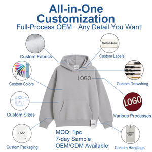YWGH Big <span class=keywords><strong>Tall</strong></span> Custom Hoodie Matching Set Hip Hop Streetwear Drop Schulter Fleece Hoodie 3D-Druck Grafik Acid Wash Hoodie - Product Image 4