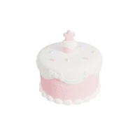 Gâteau d'anniversaire en silicone mignon LED veilleuse phare de lit alimenté par batterie cadeau créatif pour le sommeil des enfants
