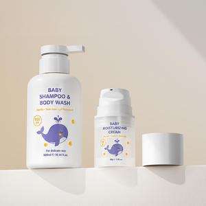 Nuevo Set de Botellas para Cuidado del Bebé, Botella Redonda con Bomba de 300ml y 500ml, Botella de Champú, Botella de Loción sin Aire de 50ml de PP - Product Image 2
