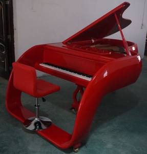 Piano de salon rouge et blanc à <span class=keywords><strong>prix</strong></span> compétitif pour meubles, piano à queue - Product Image 6