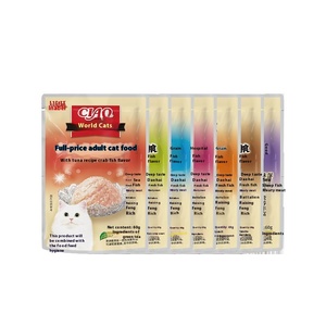 أفضل سعر للمصنع 60 جم طعام القطط الرطب الطازج 60 جم طعام رائع للقط المعلب يعامل حساء السمك طعام أساسي ممتاز للقطط - Product Image 1