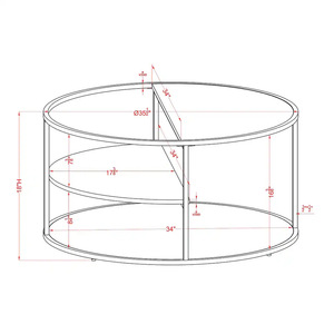 Cross-border best-selling light luxury coffee <b>table</b>, wrought iron coffee <b>table</b>, living room dining room panel <b>round</b> <b>side</b> <b>table</b>, - Product Image 4