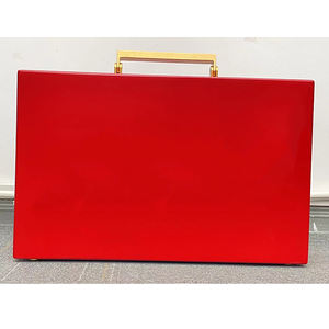 Bocina Portátil Retro Hecha <span class=keywords><strong>a</strong></span> <span class=keywords><strong>Mano</strong></span> con Pedrerí<span class=keywords><strong>a</strong></span>, Cristales, Radio AM/FM, Reproductor de Casete Grande, Regalo - Product Image 4