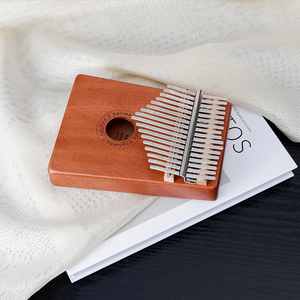 Kalimba de madera de 17 teclas, instrumento Musical de dedo pulgar Mbira <span class=keywords><strong>Sanza</strong></span>, Kalimba acústico - Product Image 5
