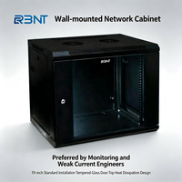 Armoire de serveur murale 18U de 19 pouces pour petit centre de données en Chine