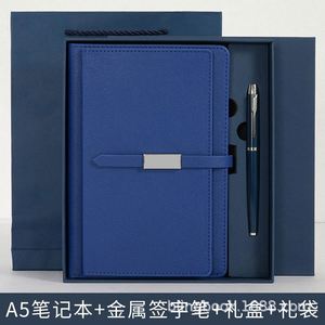 Custom Exquisite <b>A5</b> Plastic Promotional Office Use Journal Notebook Diary Corporate Business <b>Notepad</b> Set UV Printing Logo Gift - Product Image 4