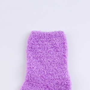 Calzini da donna in peluche Super morbido e caldo inverno soffici calzini in microfibra Casual casa per dormire pelosi calzini comodi per le donne - Product Image 5