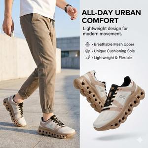 Zapatillas Deportivas para Hombre, Diseño Moderno 2025, Alta Calidad, Transpirables, con Plantilla EVA, Venta al Por Mayor de Fábrica - Product Image 1