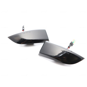 Clignotants dynamiques à LED pour rétroviseurs latéraux Renault Megane <span class=keywords><strong>3</strong></span> MK3 Fluence <span class=keywords><strong>Scenic</strong></span> Laguna III, feux de signalisation séquentiels - Product Image 2