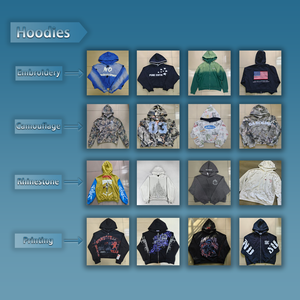 Sudadera con capucha de <span class=keywords><strong>doble</strong></span> capa, gruesa, con cremallera completa, extragrande, cálida para invierno, con cremallera oculta, logotipo personalizado con serigrafía, máscara de esquí - Product Image 6