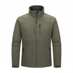 Compre Chaquetas Softshell de Alta Calidad, Resistentes al Viento, Transpirables, Ligeras, Forradas de Forro Polar, Elásticas, para Exteriores - Product Image 1