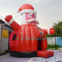 Vente en gros d'usine : Château gonflable de Noël, Château gonflable Père Noël, Grotte gonflable Père Noël