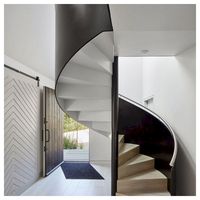 Escalier en colimaçon minimaliste et élégant, de qualité supérieure, pour usage commercial, un best-seller