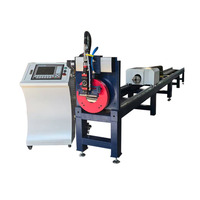 Machine de découpe laser à fibre CNC simple 1000W 3000W avec refroidissement par eau pour tubes métalliques/laiton ronds/carrés |   Alimentation automatique