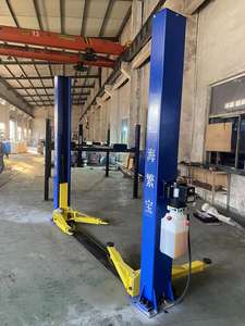 Pont Élévateur Hydraulique Économique 4000kg 220V, <span class=keywords><strong>Deux</strong></span> Colonnes, pour Voitures - Product Image 2